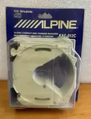 ALPINE KAE-012C CD Shuttle 12-Disc CD Changer Magazine Old School Japan Rare HTF