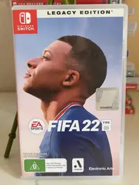 在飛比找Yahoo!奇摩拍賣優惠-任天堂Switch FIFA22 足球22 中文 現貨包郵