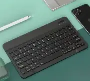 Teclado Bluetooth Inalámbrico Recargable para iPad, iPhone, Android, Windows