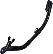 Kraken Aquatics Dry Snorkel, Black