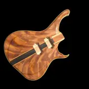 Alembic Style Custom Guitar Body 1 of a Kind Handmade Parota/Poplar Luthier