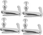 ULDIGI 4pcs Simple Fine Tuners for Violin Compact String Adjusters Durable Violin Tuning Tools Easy to Install and Use