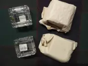 Lot of 4 - RCR - Royal Crystal Rock -24% Lead Crystal Jewlery/Trinket Box - New