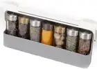 Cupboard Store in Cupboard, Kitchen Storage Under-Shelf Spice Rack, Organiser Gr