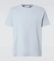[Frame] Frame Cotton jersey T-shirt AU 90 blue