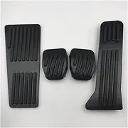 Foot Rest Pedal for Mazda 2 3 for BL for BM 6 for GH for GJ CX-5 CX5 CX 5 CX3 CX7 CX9 2015 2016 2017 2018 2019 Car Fuel Foot Pedal Brake Pedal Cover Accessories Car Pedals(Right Manual 4pcs Black)