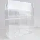 【WEPON】六格高清透明公仔收納盒 收藏盒(模型展示盒 公仔盒 展示櫃)