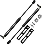 Front Hood Bonnet Modify Gas Struts Dampers Lift Supports Piston Rod Prop Shock Cylinder Compatible with Nissan 2007-2013 X-Trail XTrail T31(Carbon Fiber Black)