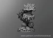 Spore Spawn Monster Manual 28mm Scale DND D&D Metroid Tabletop Miniature SB