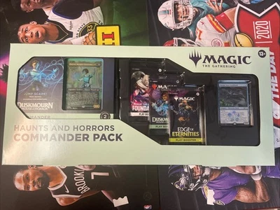 Magic the Gathering Duskmourn Haunts & Horrors Commander Jump Scare!