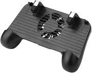 Daiilg 4-In-1 Mobile Game Controller for Mobile Gamepad Aim Trigger Joystick Cooling Fan 2000MAh Power Bank Portable