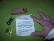 Vtg GENIE Lift-a-Dor Garage Door Opener K-1 Key Lock Control remote operation