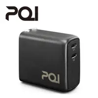 在飛比找ETMall東森購物網優惠-PQI PDC50W 雙孔USB-C 50W PD快充(2C