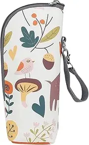 Baby Bottle Cooler, Nursing Bottle Warmer Cooler Bag, Waterproof Pouch with Strap, Storage Container Travel Accessories for Breast Milk, Water
