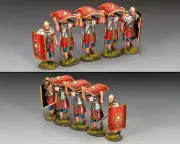 KING & COUNTRY ROMAN EMPIRE ROM055 ROMAN TESTUDO REINFORCEMENTS