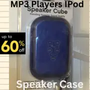 G -Tech elec Tex nxt Protective Speaker Case Blue Plays all MP3 Players IPod NWT