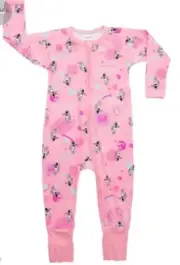 NEW BONDS Baby Girls Pink astronaut space zippy Wondersuit - size 00 / 3 - 6m