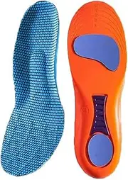 [Sctorikykt] Orthopedic Work Boot Insoles, Arch Support Shoe Insoles, High Arch Support Inserts, Casual Shoe Inner Soles, Comfort Heel Cushioning, Ergonomic Design Shoe Insoles for Work, Casual, Athletic,