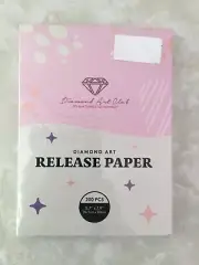 NEW Unopened Package Diamond Art Club Release Paper 200 sheets 5.5”x7.9”