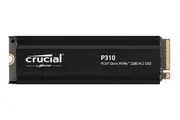 Crucial P310 1TB Gen4 2280 NVMe SSD w Heatsink 7100/6000 MB/s R/W 220TBW 1000K/1200K IOPS 1.5M hrs MTTF Full-Drive Encryption M.2 PCIe4 5yrs