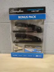 New Swingline Commercial Stapler 4in1 Set 2 Staplers Staples Remover C3