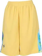 [Converse] CB332852 Basketball Half Pants, Girls' Practice Pants, Sweat Absorbent, Quick Drying, Yellow, M