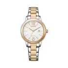Citizen Ladies EcoDrive TwoTone Water Resistance Watch EW262680A - Multicolour