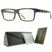 GUCCI GG 9085/J 54z Full Frame Rectangular Grey Havana Unisex Optical Glasses