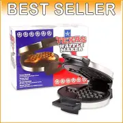 Texas Waffle Maker - Extra Large Non-Stick Grids for Perfectly Fluffy Waffles