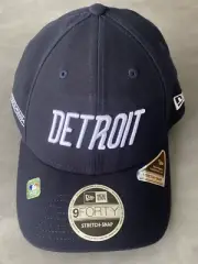 Detroit Tigers New Era 9Forty Stretch SnapBack On-Field Navy Blue MLB Hat NWT