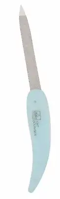 Pastel Blue Klappfeile Sapphire Nail File Erbe Solingen Becker-Manicure Germany