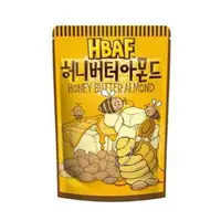 在飛比找蝦皮購物優惠-【太后呷】韓國 HBAF 120g 杏仁果 蜂蜜奶油味 芥末