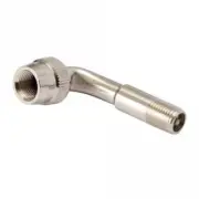 Bike It - Chrome Plated Angled Valve Extension