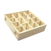 Hamster Toy Playground Sand Box Exercising Hideaway Hut Hamster Room Playing