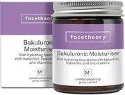 Facetheory Bakuluronic Moisturiser M1 with 2% Bakuchiol, Hyaluronic Acid & Vitamin C, Mandarin (Unscented)