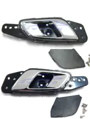 Pair Front Interior Door Handle Chrome Fits Ford Ranger Mazda BT50 2012 2020 L R