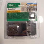 Whitco SHINY Chrome Double Cylinder Deadlatch Safety Release NEW tax Invoice