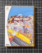 Dreamcast Crazy Taxi Custom Case - NO Game or Manual
