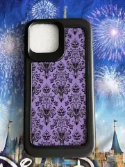 DISNEY PARKS HAUNTED MANSION WALLPAPER iPHONE 12 Pro Max 13 Pro Max Case Cover