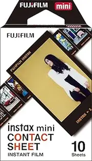 instax™ Mini Film, Contact Sheet, 1x10