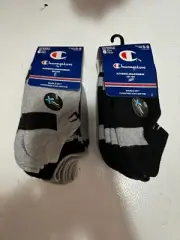 TWO (2) of Champion Women's NO Show Double DRY 12 Pairs Socks NEW w TAGS