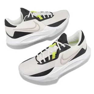 Nike 籃球鞋 Precision VI 灰 黑 螢光 男鞋 低筒 實戰 運動鞋 【ACS】 DD9535-004