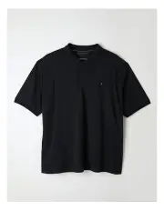 [Tommy Hilfiger] Big And Tall Liquid Cotton Essential Polo in Navy