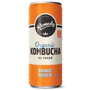 Remedy Kombucha Orange Squeeze