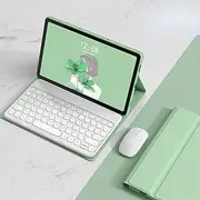 Jarttarn Keyboard Case Compatible with Lenovo Tab P11 2nd Gen 11.5 inch Tablet 2023, Detachable Wireless Keyboard Leather Smart Cover with Mouse for Tab P11 Gen 2 (Green)