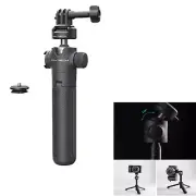 2-in-1 Extension Pole Tripod + Selfie Stick Stand for Action Camera Accessories