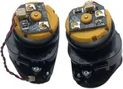 Vacuum Cleaner Side Brush Motor，Compatible for ZACO ，A9S Pro，Compatible for ILIFE ，A7 A9s Robot Vacuum Cleaner Parts Side Brush Motor Engine(L+R)