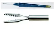 Titanium Serrated forcep Vitrectomy Vitreoretinal 23 Gauge