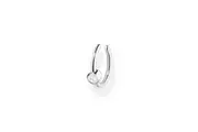 Thomas Sabo Charm Club - Single Ear Cuff White Stone Silver Earring