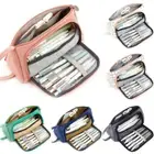 Kids Girls Boys Pencil Case Stationery Cosmetics Make Up Bag Pouch School Office